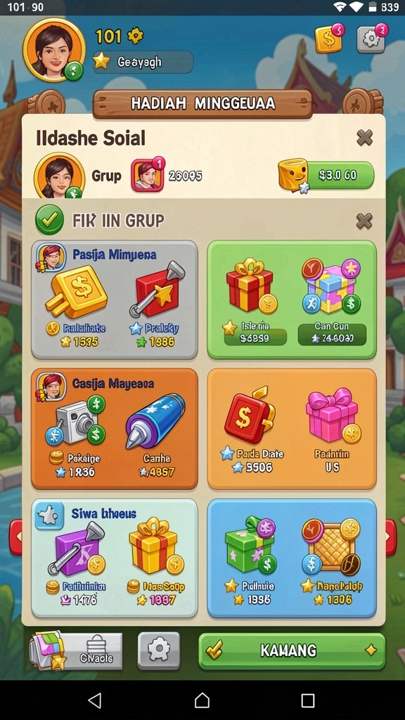 678luck - Beragam mini-game menunggu untuk dimainkan.