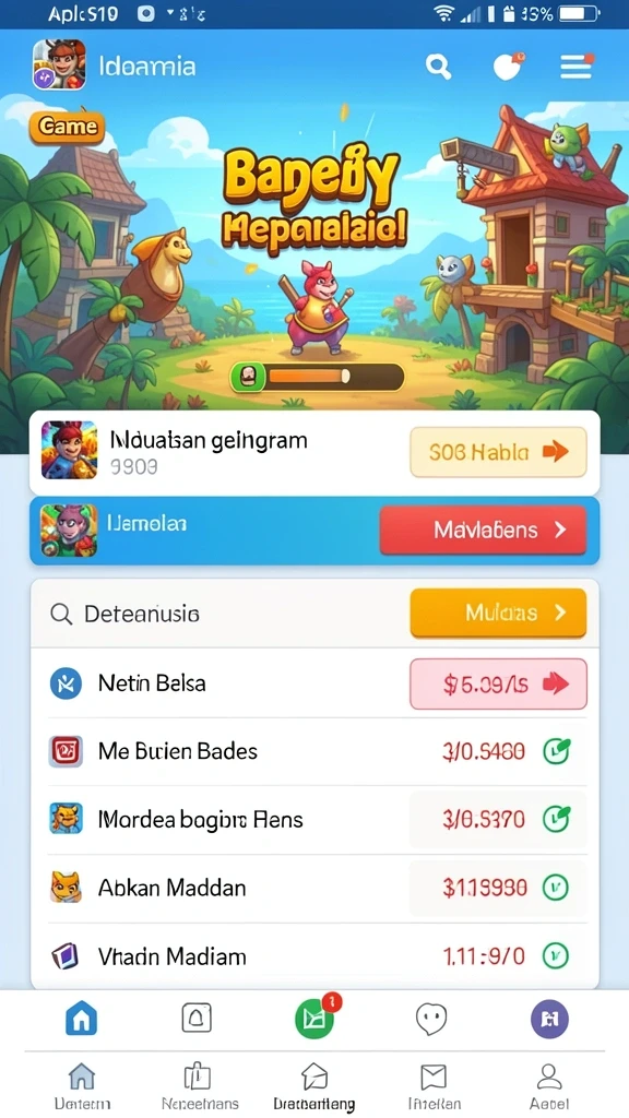mnduit - Menampilkan tingkat kesulitan yang semakin meningkat.