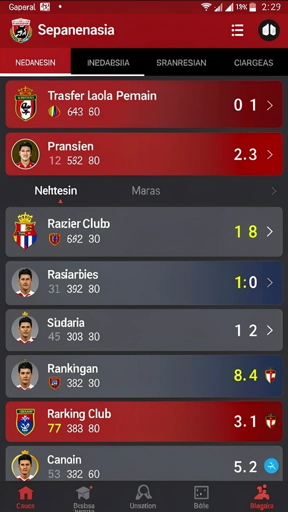 mpo76 - Tampilan awal yang menarik dan intuitif.