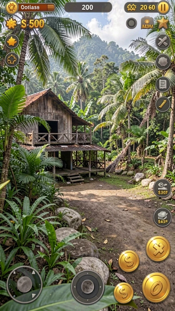 petirrp - Screenshot pertama menunjukkan karakter utama dalam aksi.