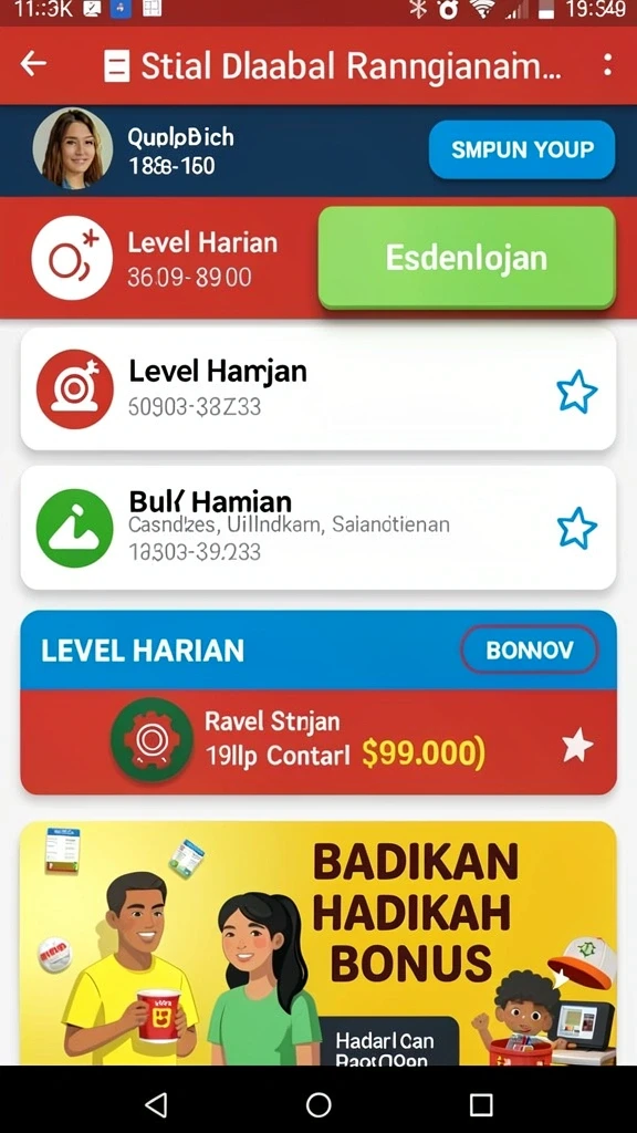 rpok - Screenshot menampilkan antarmuka permainan yang menarik.