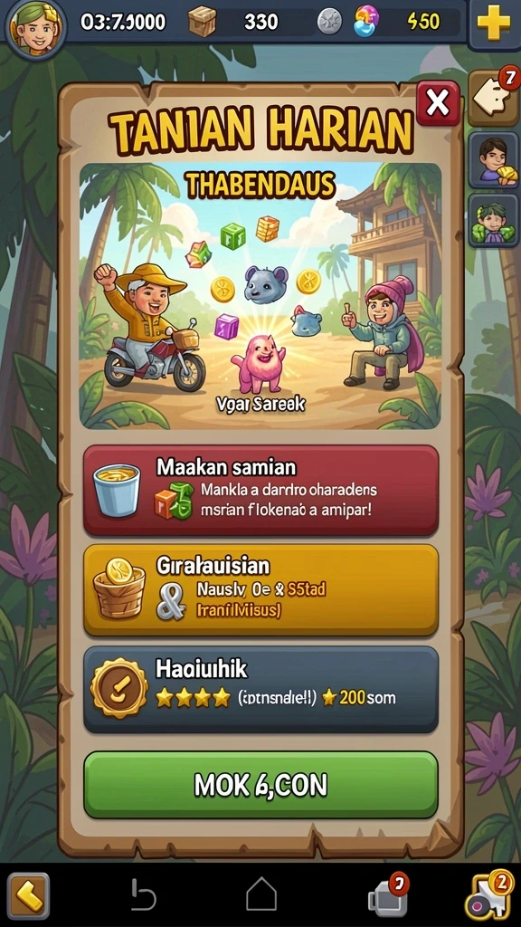 rr33 - Tampilan awal yang menarik dan mudah dinavigasi.